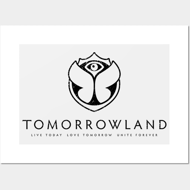 tomorrowland music festival Wall Art by DeekayGrafx